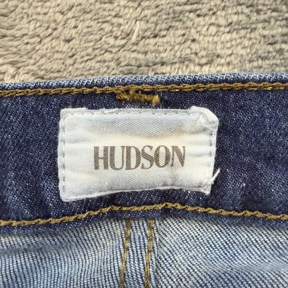 Hudson Blair High-Rise Skinny Jeans Women 29 Dark Wash Blue Denim - Picture 2 of 9